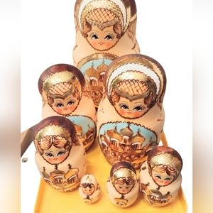 Mexican Made Nestling Dolls